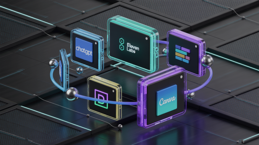 ai-tools-1024x574 TikTok-Geld mit KI: Viral gehen ohne Gesicht zeigen und dabei 1.500€ monatlich verdienen