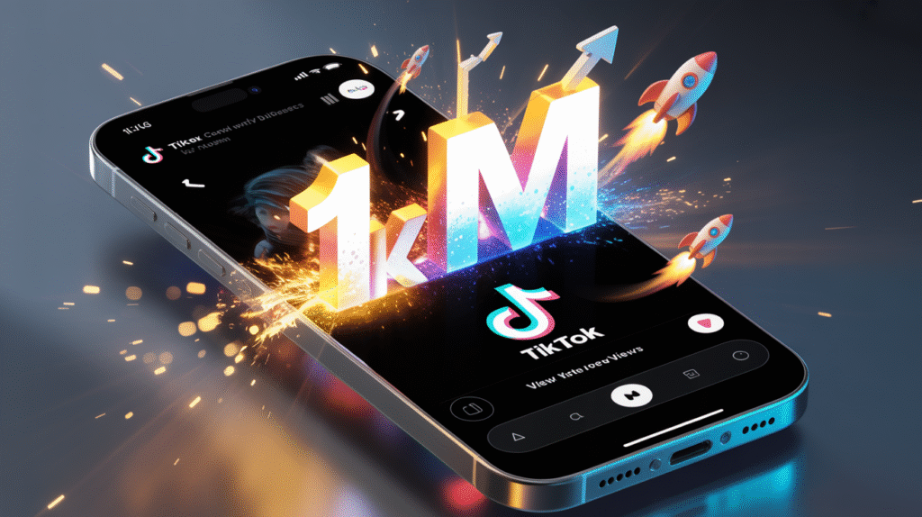 tiktok-views-1024x574 TikTok-Geld mit KI: Viral gehen ohne Gesicht zeigen und dabei 1.500€ monatlich verdienen